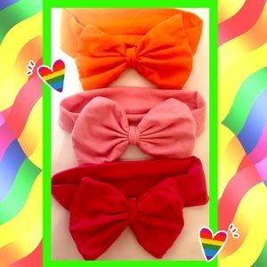 Set of 3 Large Bows NEW